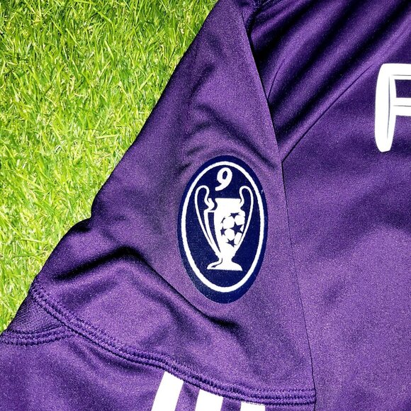 Cristiano Ronaldo Real Madrid 2010 2011 UEFA Third Soccer Jersey Shirt XL - Picture 6 of 9